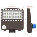 5000K LED Street Lights Shoebox 200W Pole Lights